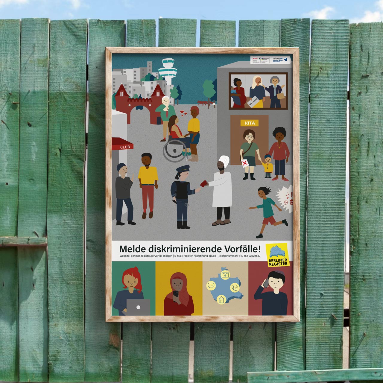 Register-Plakat